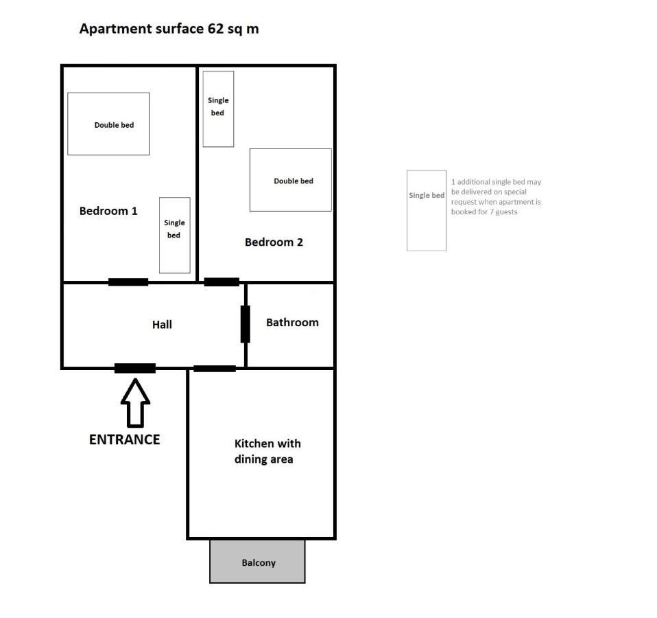 Green Yard Apartment Krowoderska Street Краков Экстерьер фото